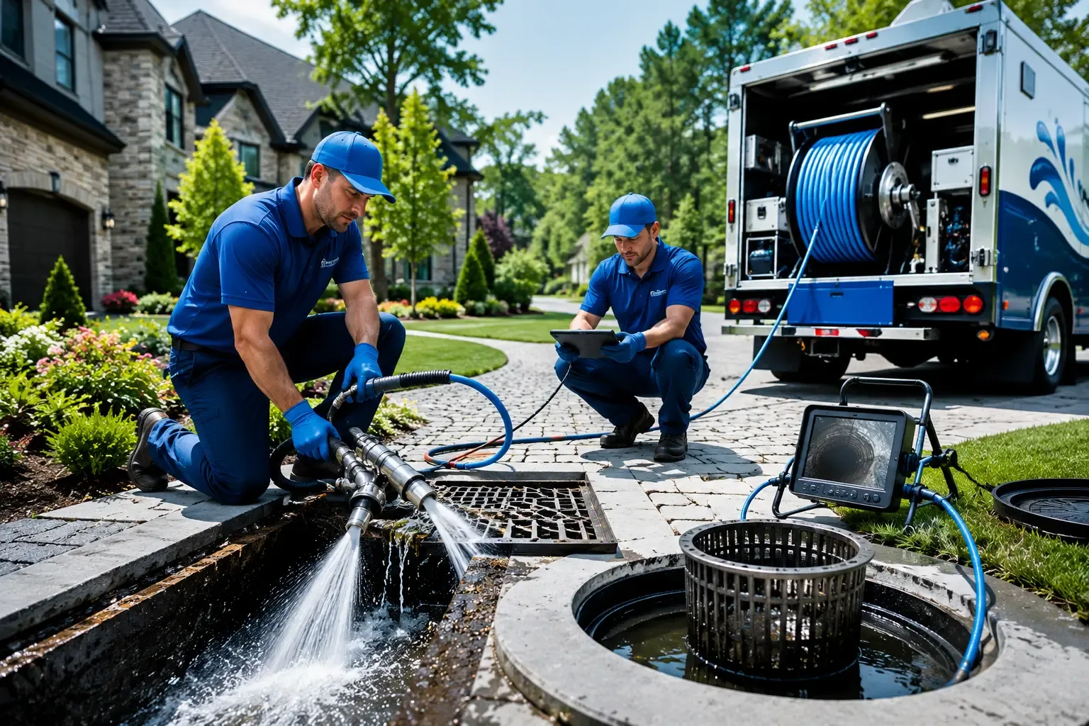 Local outdoor drain cleaning professionals in Linden, WI