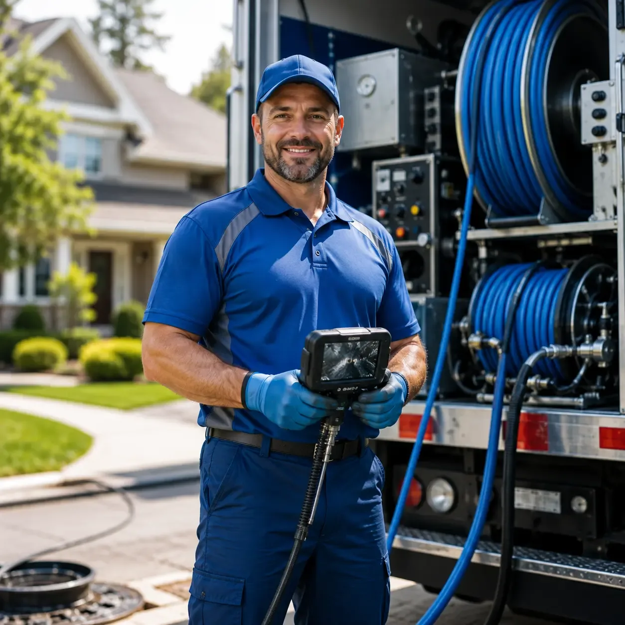 Local outdoor drain cleaning specialists in Linden, WI